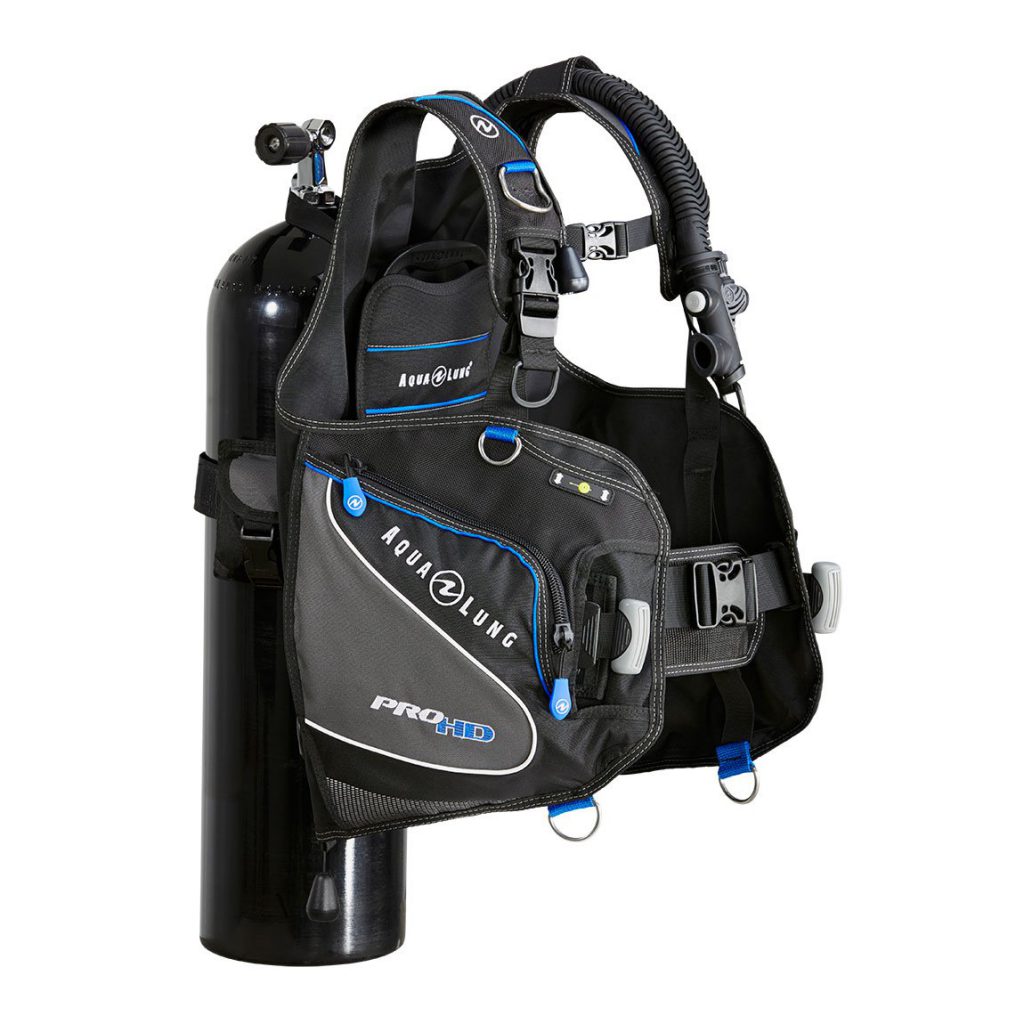 thumbnail image 2 of Aqua Lung Pro HD Buoyancy Jacket – Blue/Petrol, Integrated Weight System For Diving 2 of 10