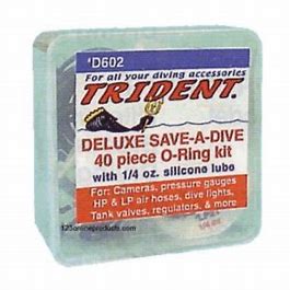 New Trident Deluxe Save-A-Dive O-Ring Kit for Scuba Diving Tank Valves Hoses.. 